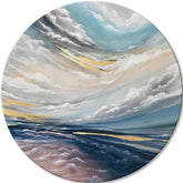 Okrugle slike akrilom Novi početak