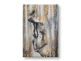 Ručno oslikana zidna slika GORILA 1 deo - 80x120 cm