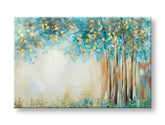 Ručno oslikana slika za zid DRVO 90x60 cm – 3D perspektiva platna na drvenom ramu | 100 % original | akril na platnu ARTMIE | Papilora.sk