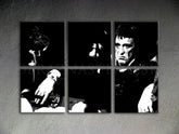Ručno oslikana POP ART slika SCARFACE-AL PACINO 150k100 cm - слика 2