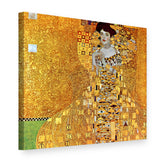 Slika na platnu Portret Adele Bloh-Bauer – Gustav Klimt, 3D prikaz