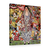Slika na platnu Portret Friderike Marije Ber – Gustav Klimt, 3D prikaz