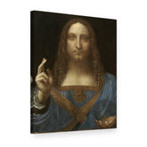 Slika na platnu Salvator Mundi – Leonardo da Vinči, 3D prikaz