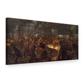 Slika na platnu Valjaonica gvožđa – Adolf Mencel, 3D prikaz