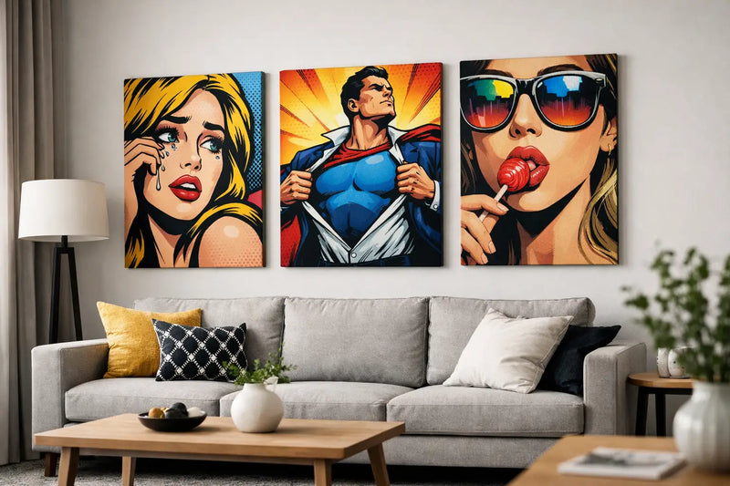 Pop art slike za zid – moderne slike koje menjaju prostor | Papilora