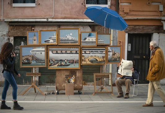 Banksi otkriven kod slike u Veneciji | Papilora.sk