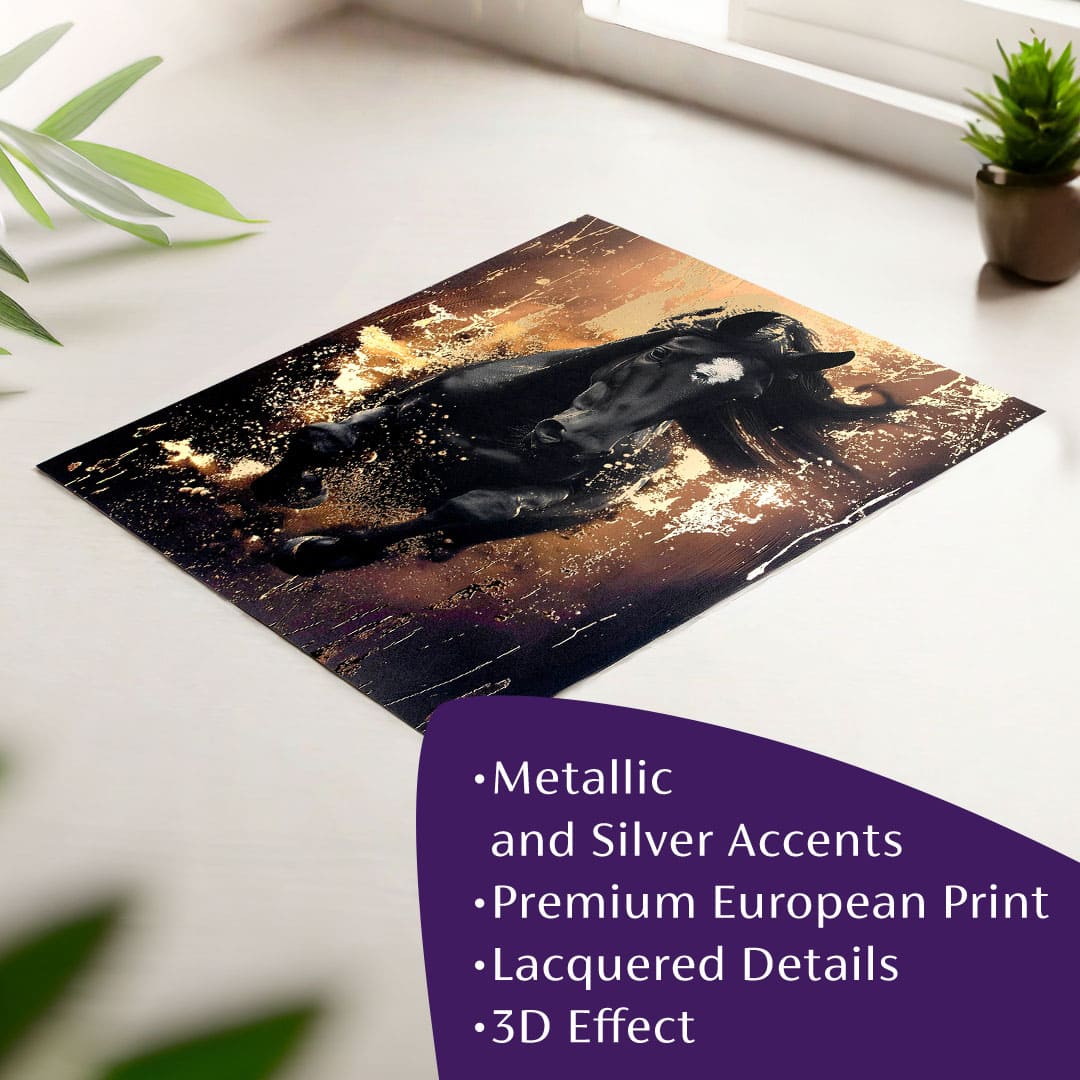 Zidni poster sa EKSTRA efektom - Valkirie's Ride