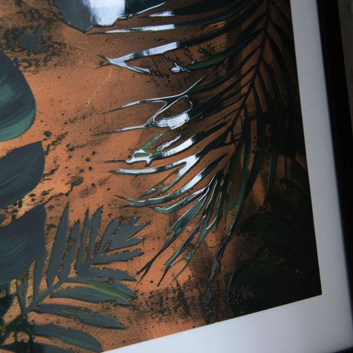 Zidni poster sa EKSTRA efektom - Ponoćna džungla