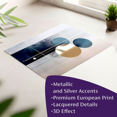 Zidni poster sa EKSTRA efektom - skandinavski oblici