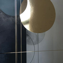 Zidni poster sa EKSTRA efektom - skandinavski oblici