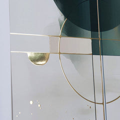 Zidni poster sa EKSTRA efektom - Zlatni balans