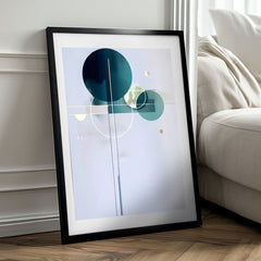 Zidni poster sa EKSTRA efektom - Zlatni balans