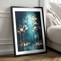 Zidni poster sa EKSTRA efektom - Mistic Trees