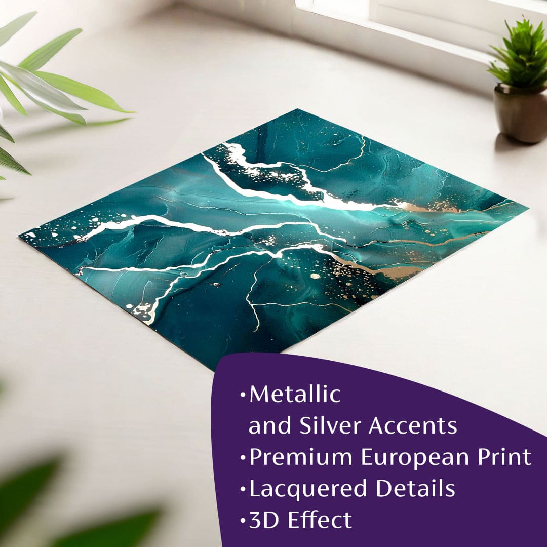 Zidni poster sa EKSTRA efektom - Mermer mora