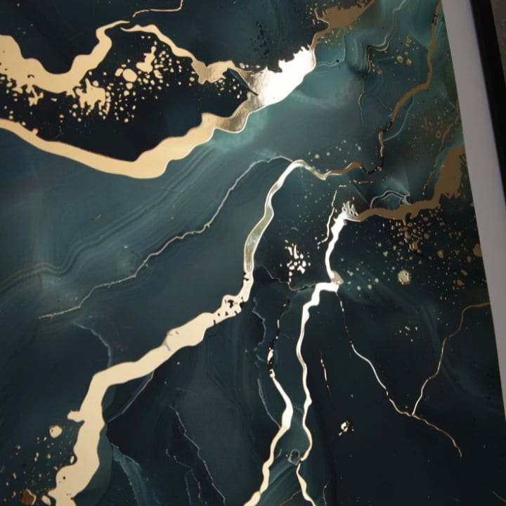 Zidni poster sa EKSTRA efektom - Mermer mora