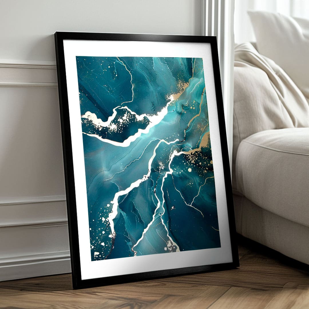 Zidni poster sa EKSTRA efektom - Mermer mora