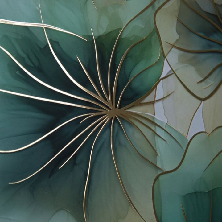 Zidni poster sa EKSTRA efektom - Floral Simphoni