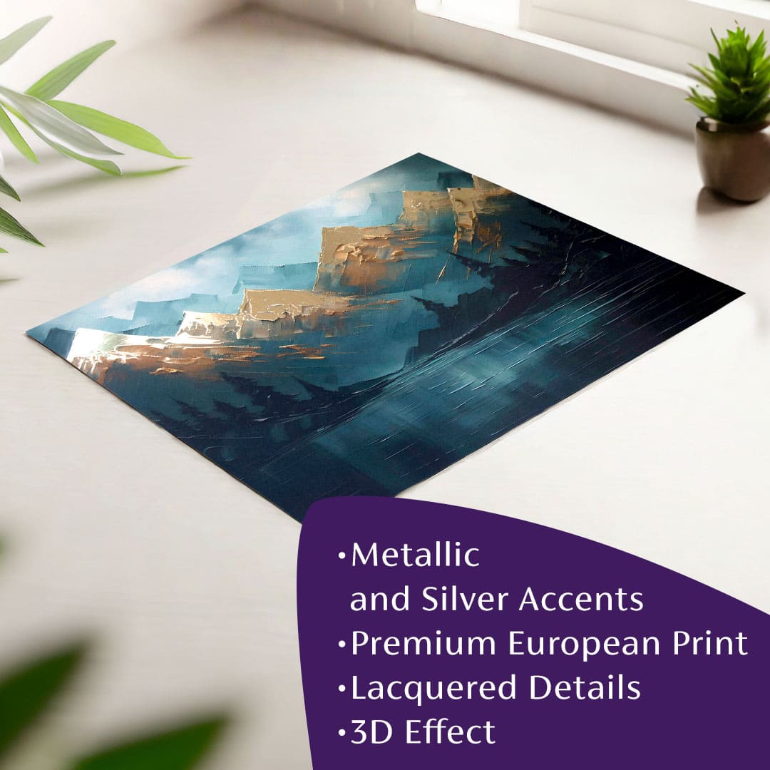 Zidni poster sa EKSTRA efektom - Mountain Majesti