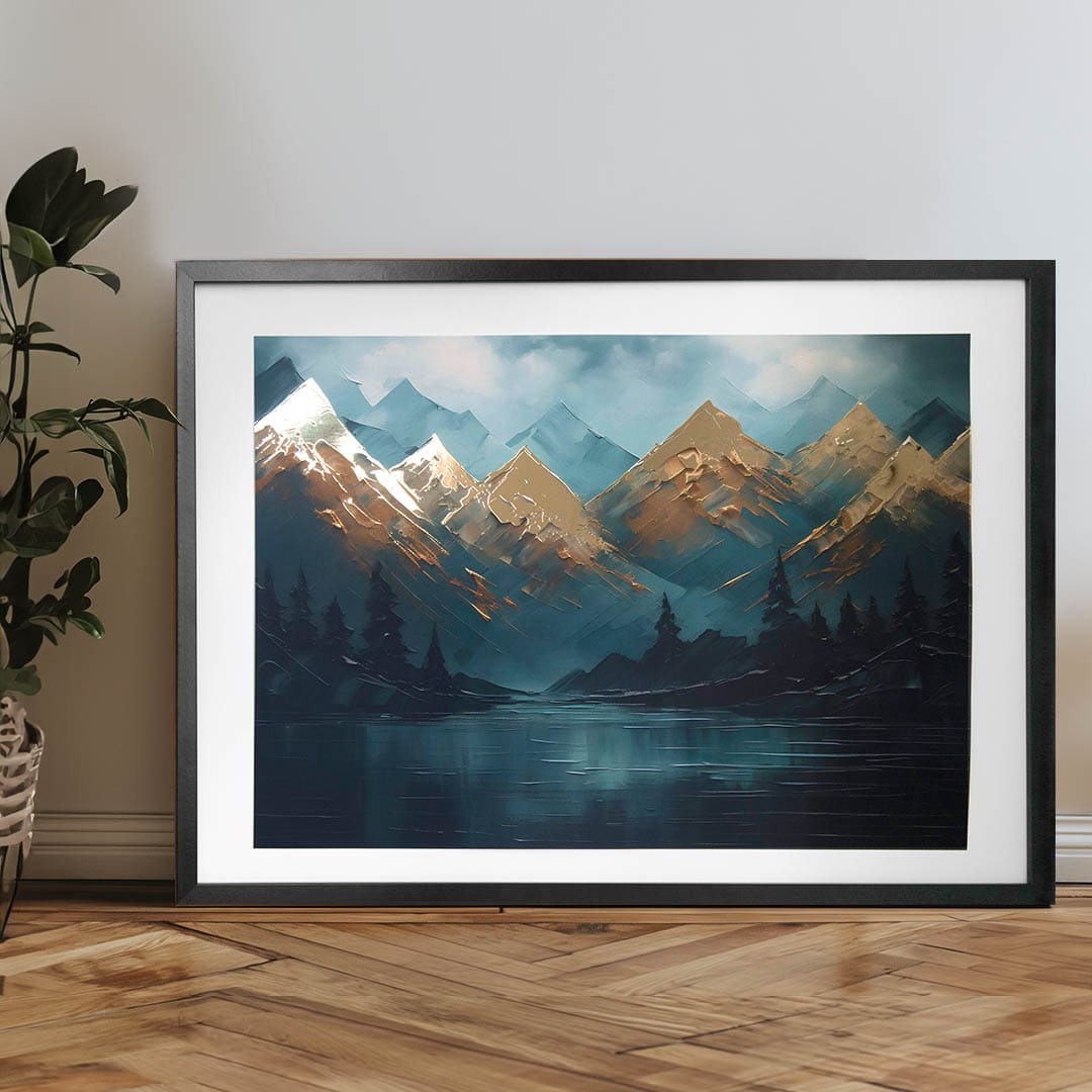 Zidni poster sa EKSTRA efektom - Mountain Majesti
