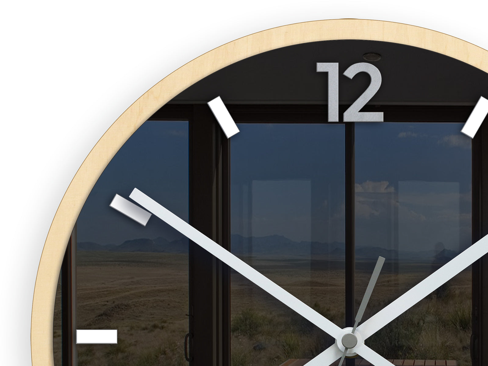 Moderni zidni sat GRAFIT Grei