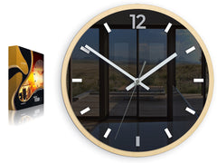 Moderni zidni sat GRAFIT Grei