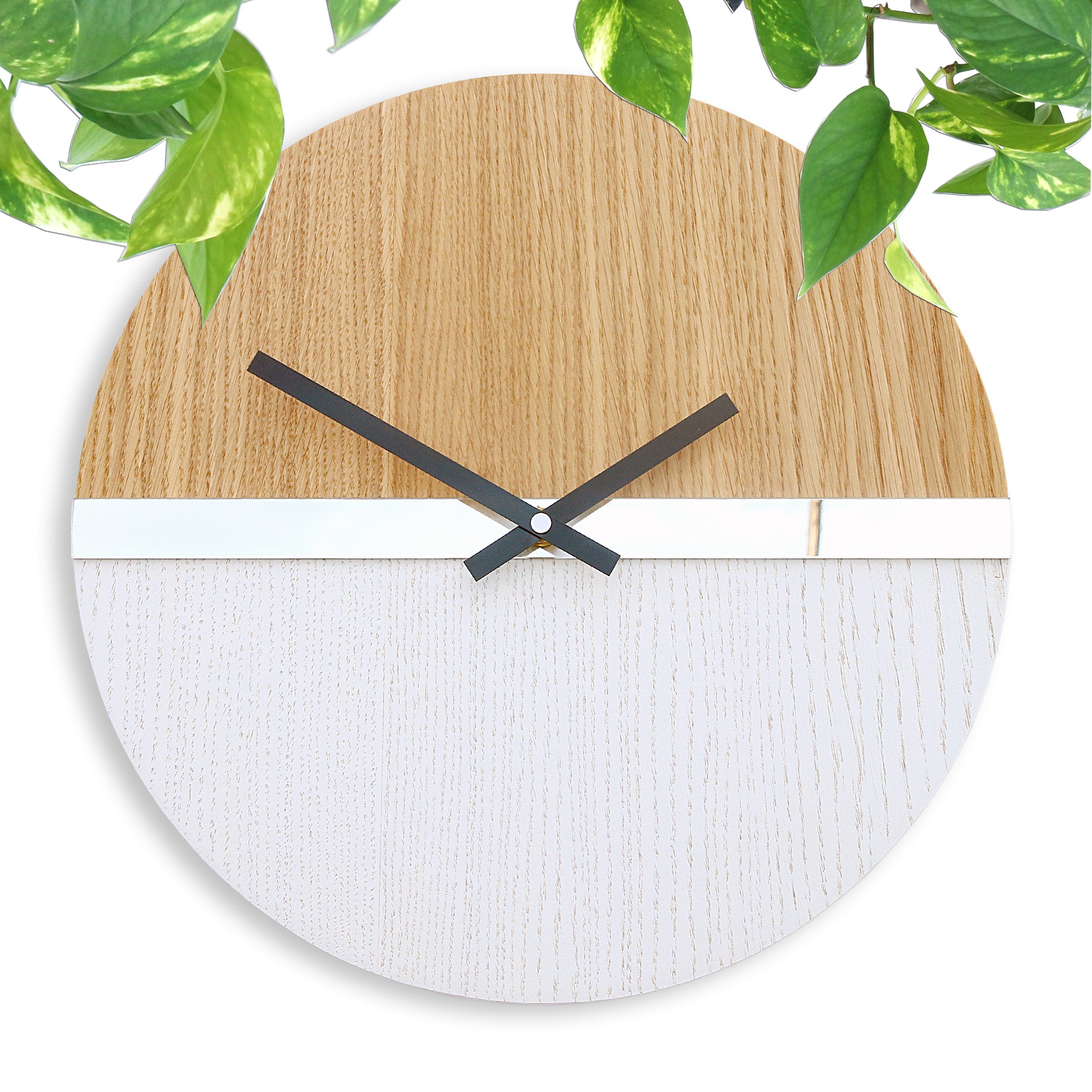 Moderan zidni sat sa ogledalom