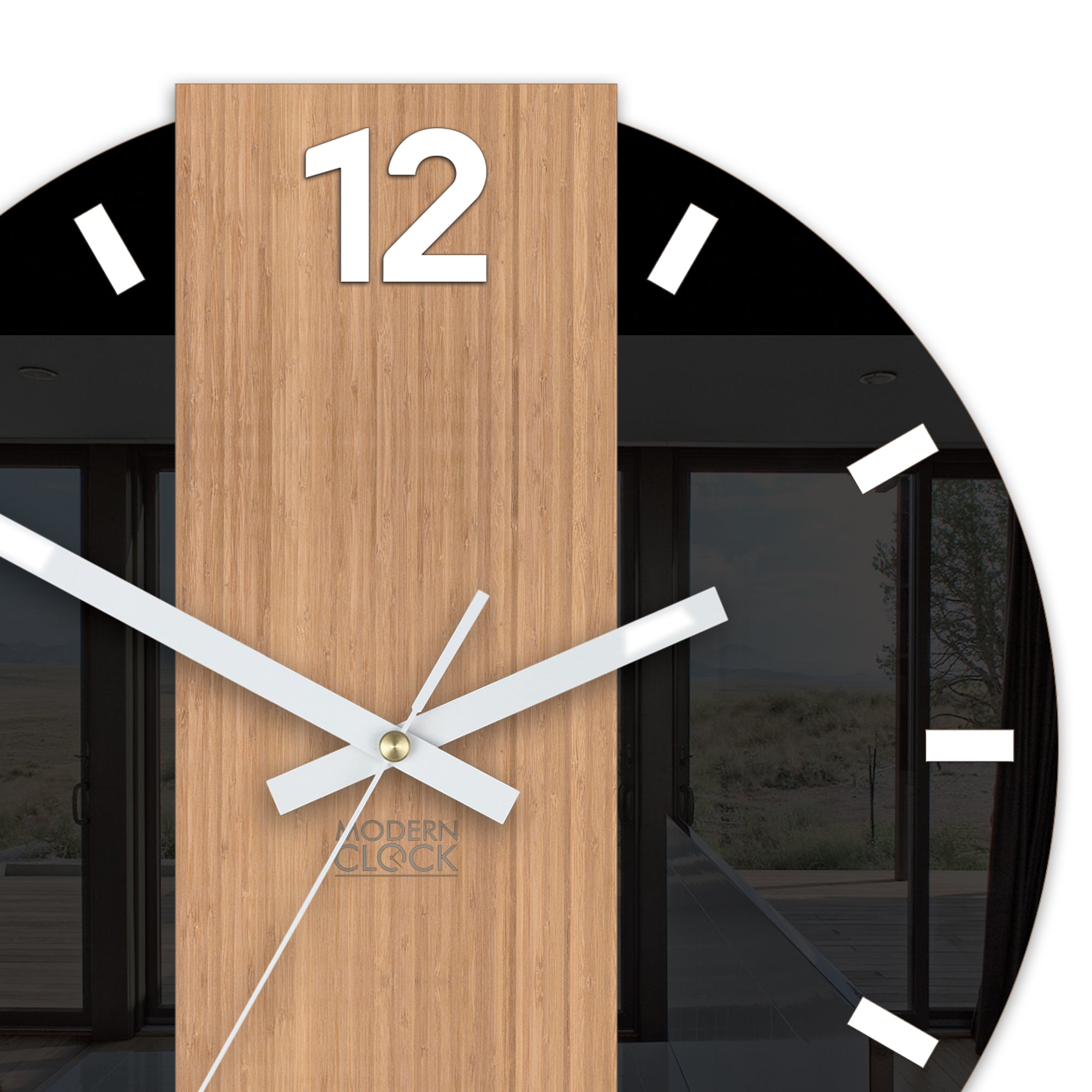 Moderni zidni sat PRIMO Round