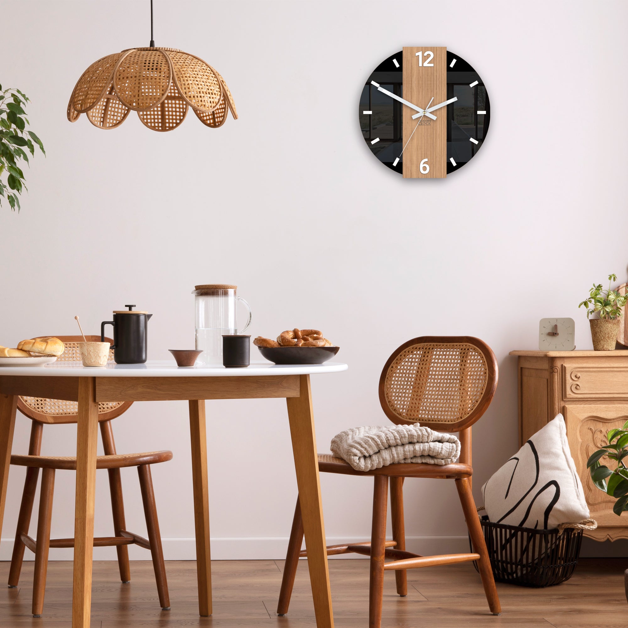 Moderni zidni sat PRIMO Round