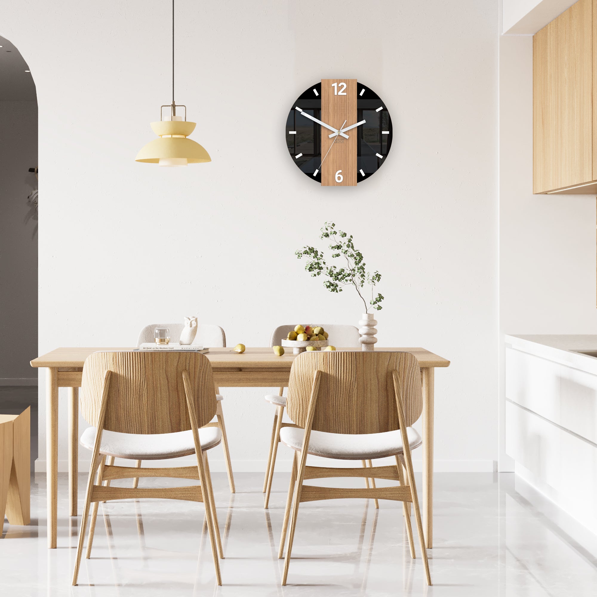 Moderni zidni sat PRIMO Round