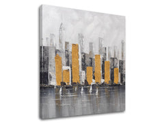 Slika na platnu MESTO 70x70 cm