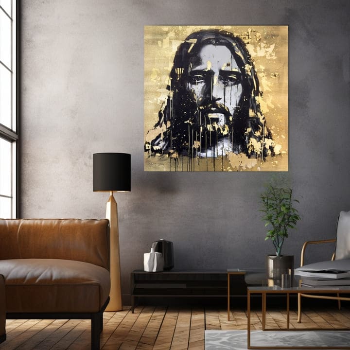 Zlatni dodir na platnu Nebeski pogled