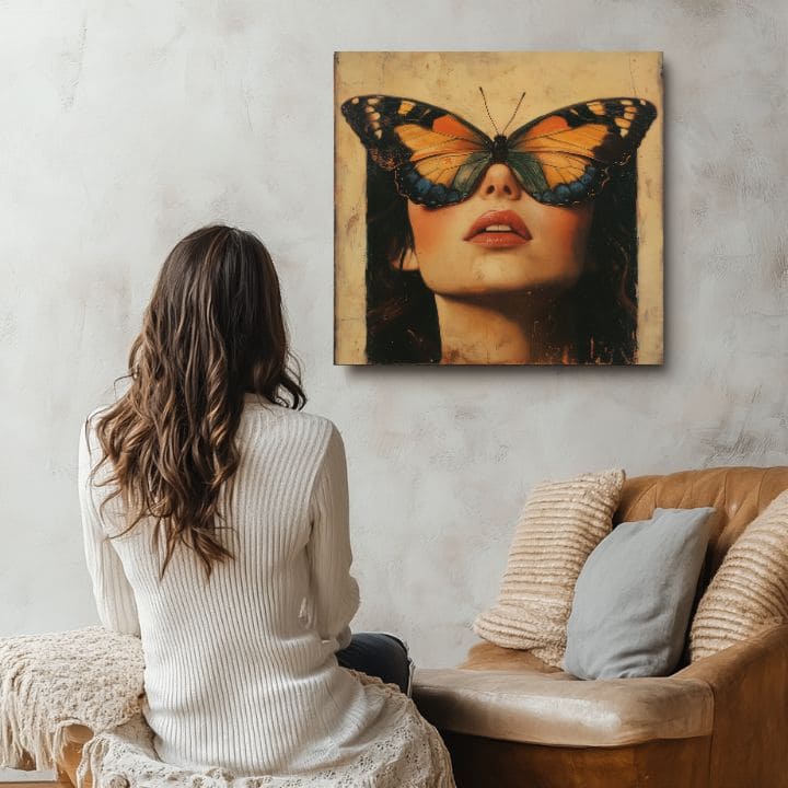 Slika Butterfli Vings - Misterious Eies