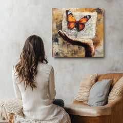 Vintage Image of Butterfli - Love Stori