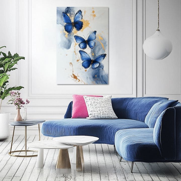 Slika leptira - Mermerna elegancija