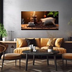 Kafe slike za kuhinju Apstraktna Aroma