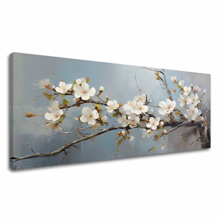 Cvetni svet na platnu Oaza mira i radosti