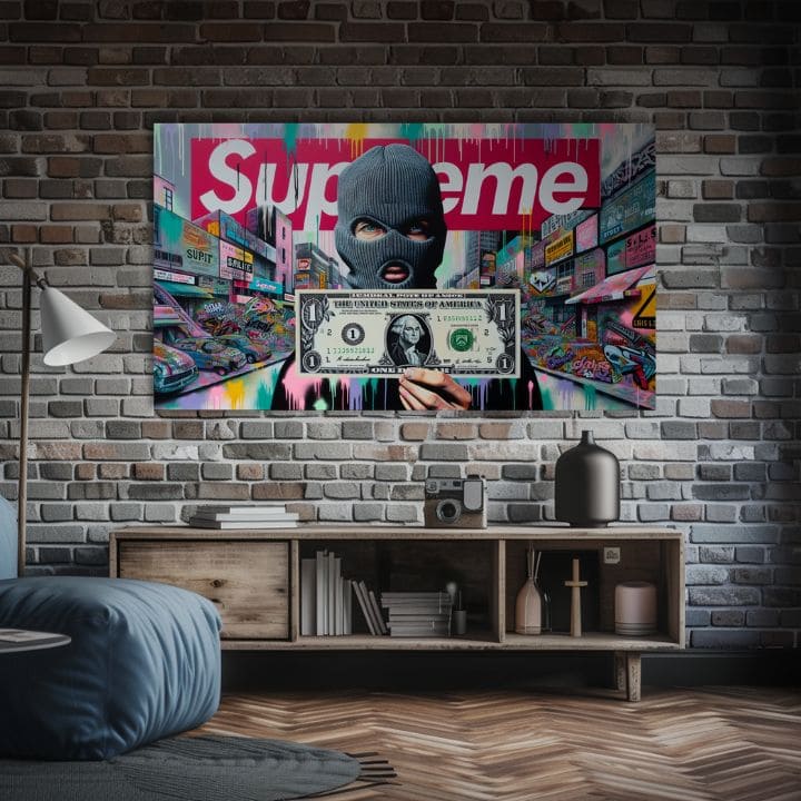 Slika na platnu - Stil ulice