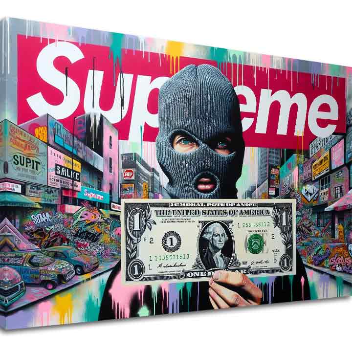 Slika na platnu - Stil ulice