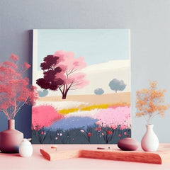 Pejzaž na platnu Svet prepun boja