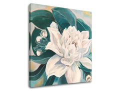 Slika na platnu KITICA SA ZELENIM LISTOVIMA 70x70 cm