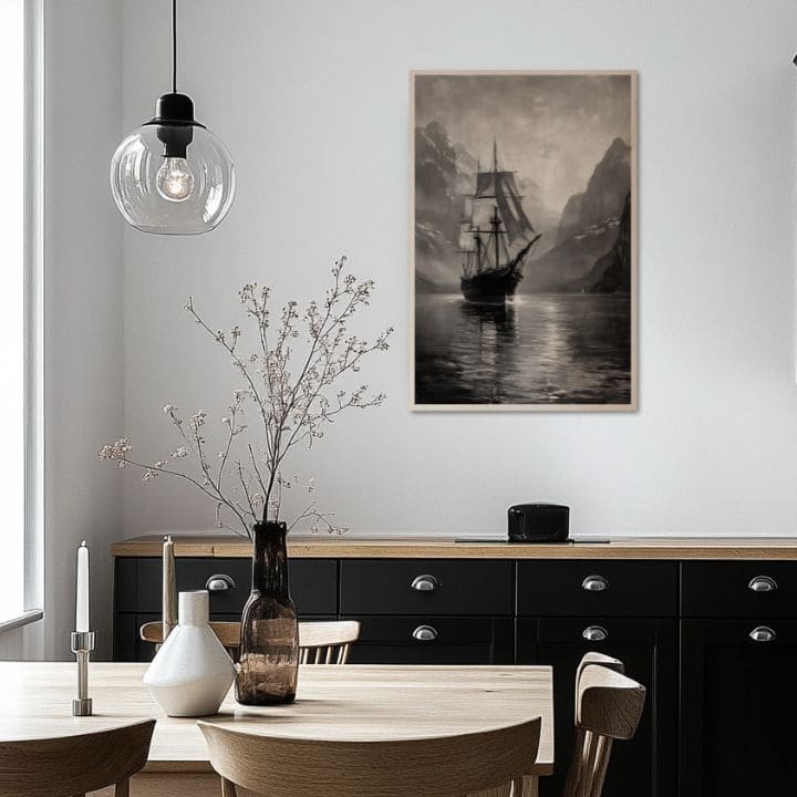 Slika na drvetu - Krstarenje misterioznim fjordovima