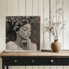 Slika na drvetu - Boginja severa