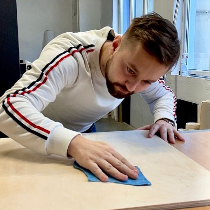 Slikanje na drvetu - povetarac skandinavske prirode