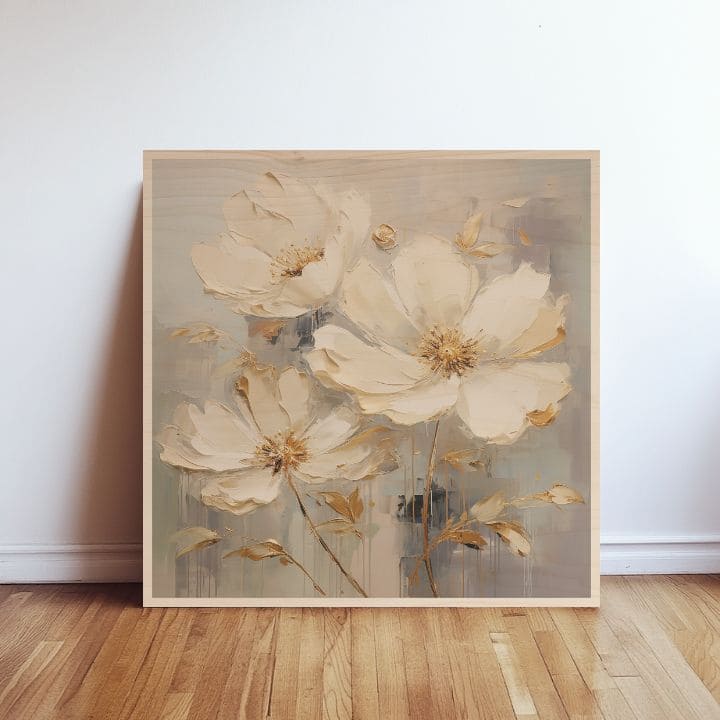 Slikanje drveta - Blooming Nordic garden