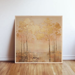 Slika na drvetu - Zlatne obale Norveške