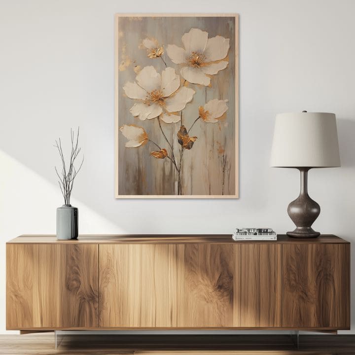 Slikanje drveta - skandinavsko livadsko cveće