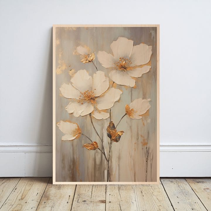 Slikanje drveta - skandinavsko livadsko cveće