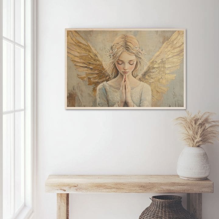 Slika na drvetu - Zlatni glasnik raja