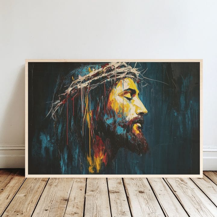 Slika na drvetu – Hristova svetlost u tami