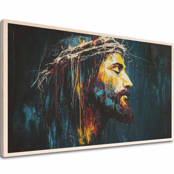 Slika na drvetu – Hristova svetlost u tami